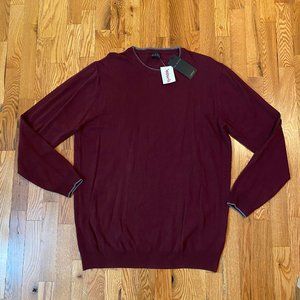 Emi Maglia Maroon Acrylic/Cashmere Sweater XL